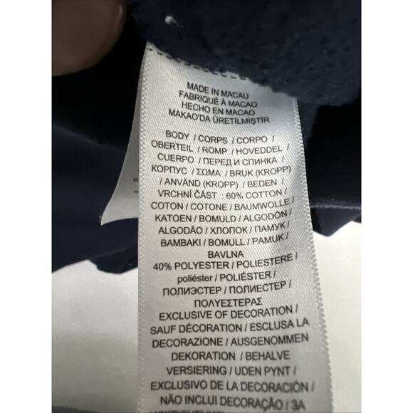 Polo Ralph Lauren Youth Sweatpants L 14/16 Blue Pennant Logo Fleece Sport Retro - Picture 7 of 10